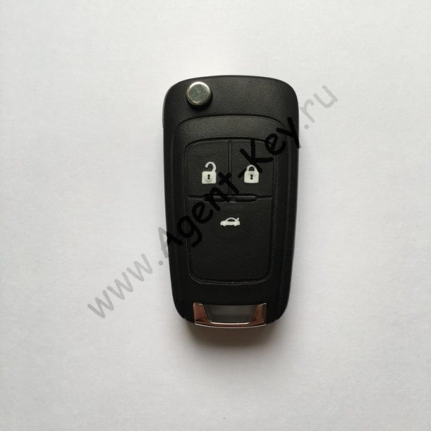 Выкидной Ключ Chevrolet Cruze, Aveo2, Orlando, 3 кнопки