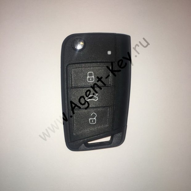 Выкидной ключ для Volkswagen Tiguan 2016-